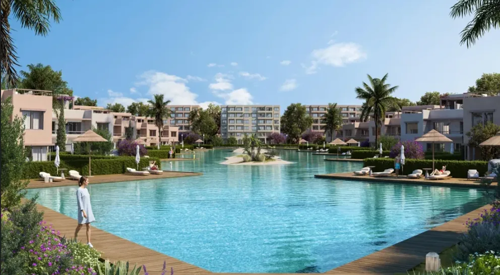شاليه للبيع في هاسيندا ووترز - 60 م² - BE-R4082